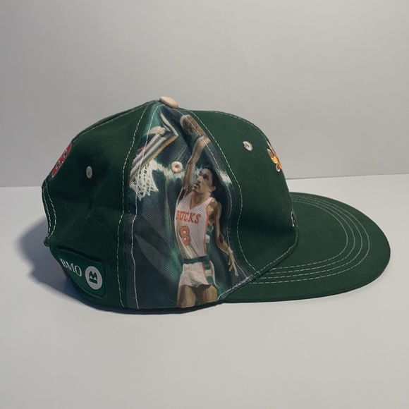 Milwaukee Bucks Marques Johnson #8 Hat SGA Promo 1/5/22 NBA Basketball - Picture 3 of 12